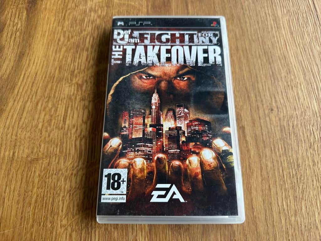 PSP game: Def Jam: Fight for NY - The Takeover. Compleet, Ophalen, Vanaf 18 jaar, Vechten, 1 speler