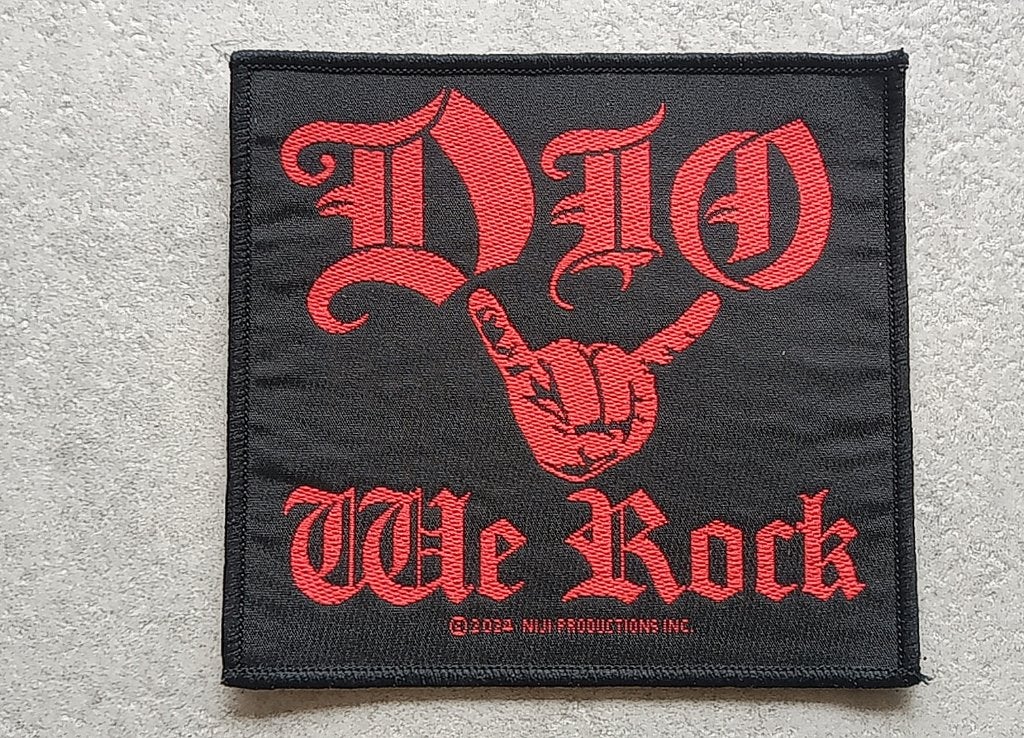 Dio zeer mooie  We Rock official 2024 patch 13, Verzenden, Nieuw, Kleding