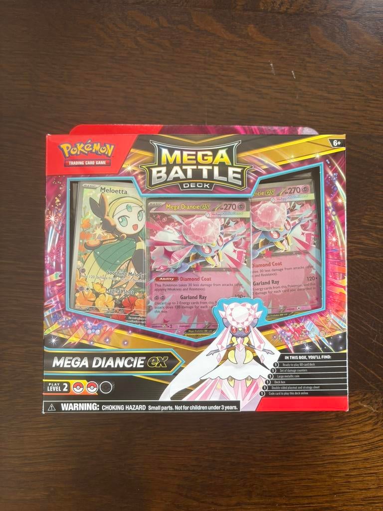 Mega Diance Battle Deck, Ophalen of Verzenden, Nieuw, Speeldeck, Foil