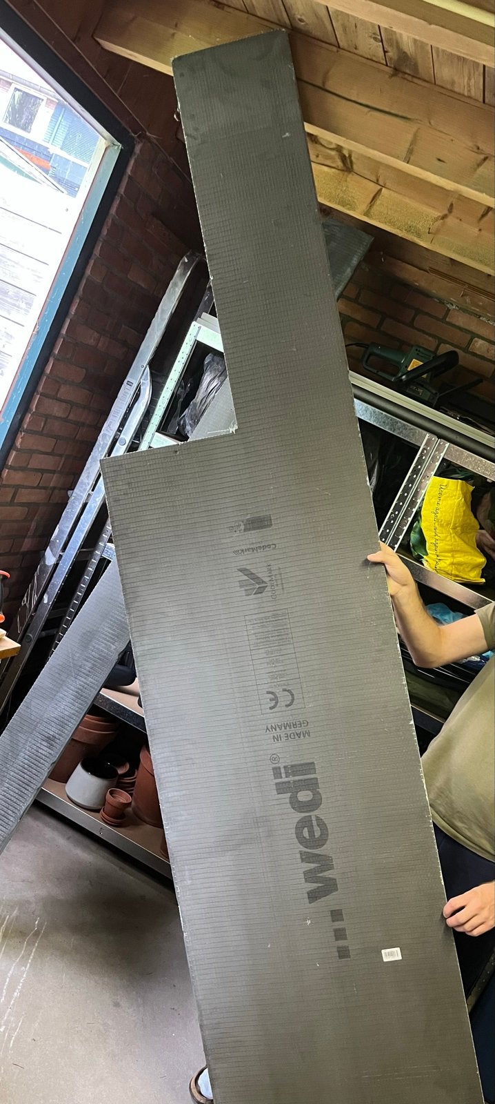 Wedi bouwplaten (60x170cm) gratis af te halen in Arnhem, Doe-het-zelf en Verbouw, Ophalen, Gebruikt, Overige materialen