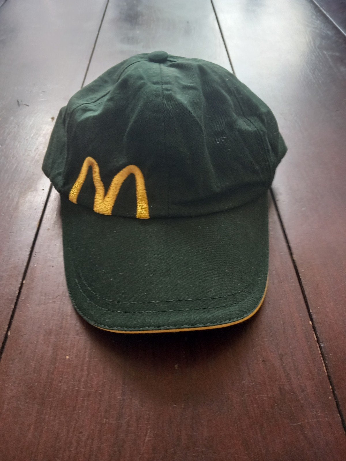 McDonald's pet - Donkergroen met geel M-logo, McDonald's, Pet, Gedragen, One size fits all