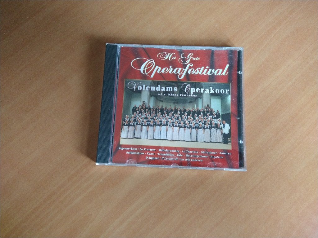 CD Volendams Operakoor. Het Grote Operafestival, Cd's en Dvd's, Ophalen of Verzenden, Barok, Zo goed als nieuw, Overige typen