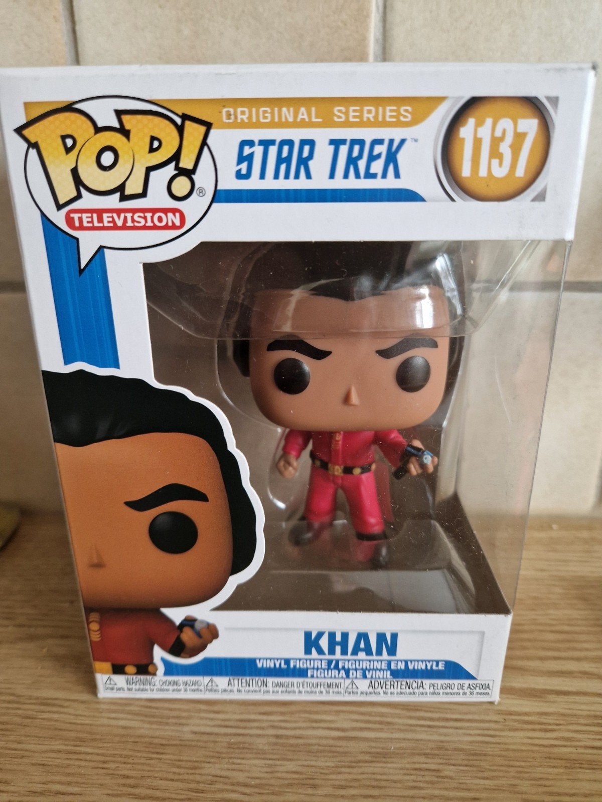 funko pop khan nr 1137 star trek, Ophalen of Verzenden, Zo goed als nieuw