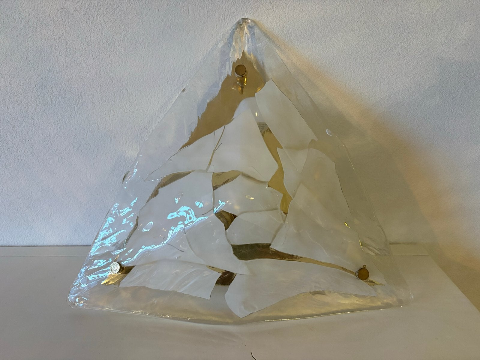 La Murrina Murano glazen wandlamp/plafondlamp, Ophalen of Verzenden