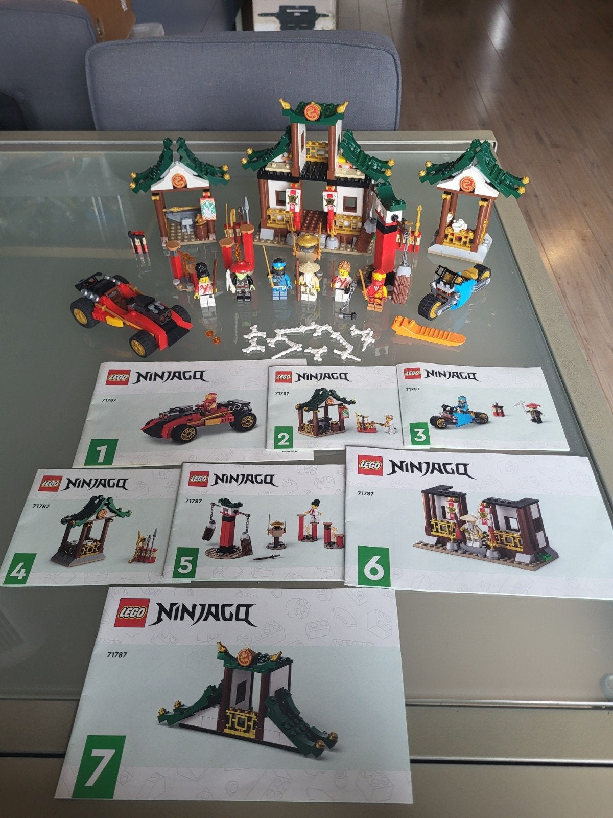 Lego Ninjago 71787 Creatieve Ninjago Steenendoos (compleet), Lego, Ophalen of Verzenden, Zo goed als nieuw, Compleet