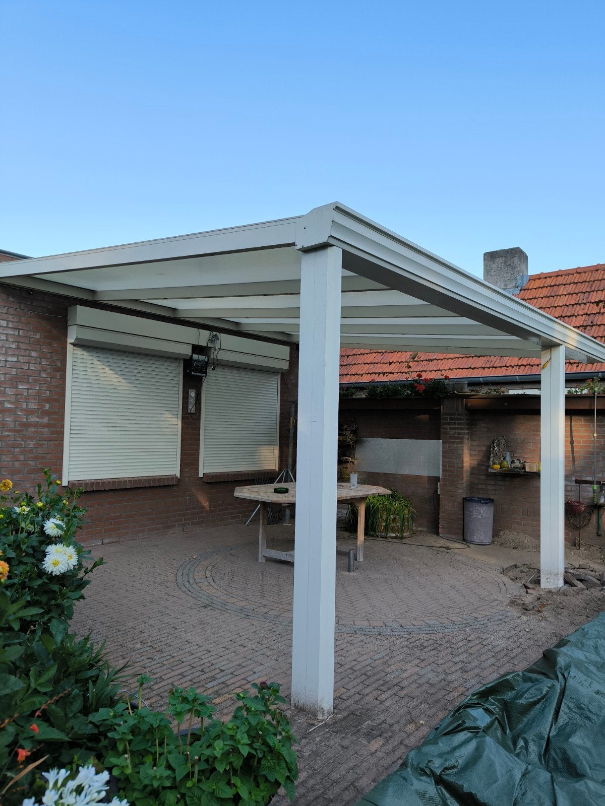 Terrasoverkapping, Ophalen, Gebruikt, Veranda
