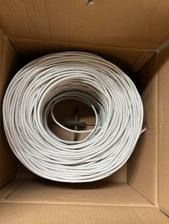 Internetkabel op rol Cat6 305m CCA Netwerkkabel (NIEUW), S, Nieuw, Ophalen of Verzenden, S