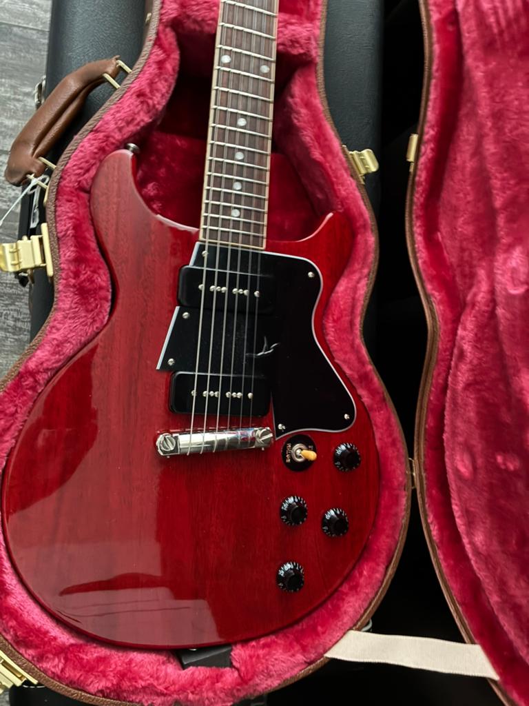 Gibson les paul special double cut, Muziek en Instrumenten, Ophalen, Zo goed als nieuw, Solid body, Gibson