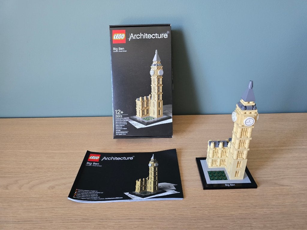 Lego Architecture 21013 Big Ben, Kinderen en Baby's, Speelgoed | Duplo en Lego, Compleet, Lego, Architecture, Ophalen of Verzenden