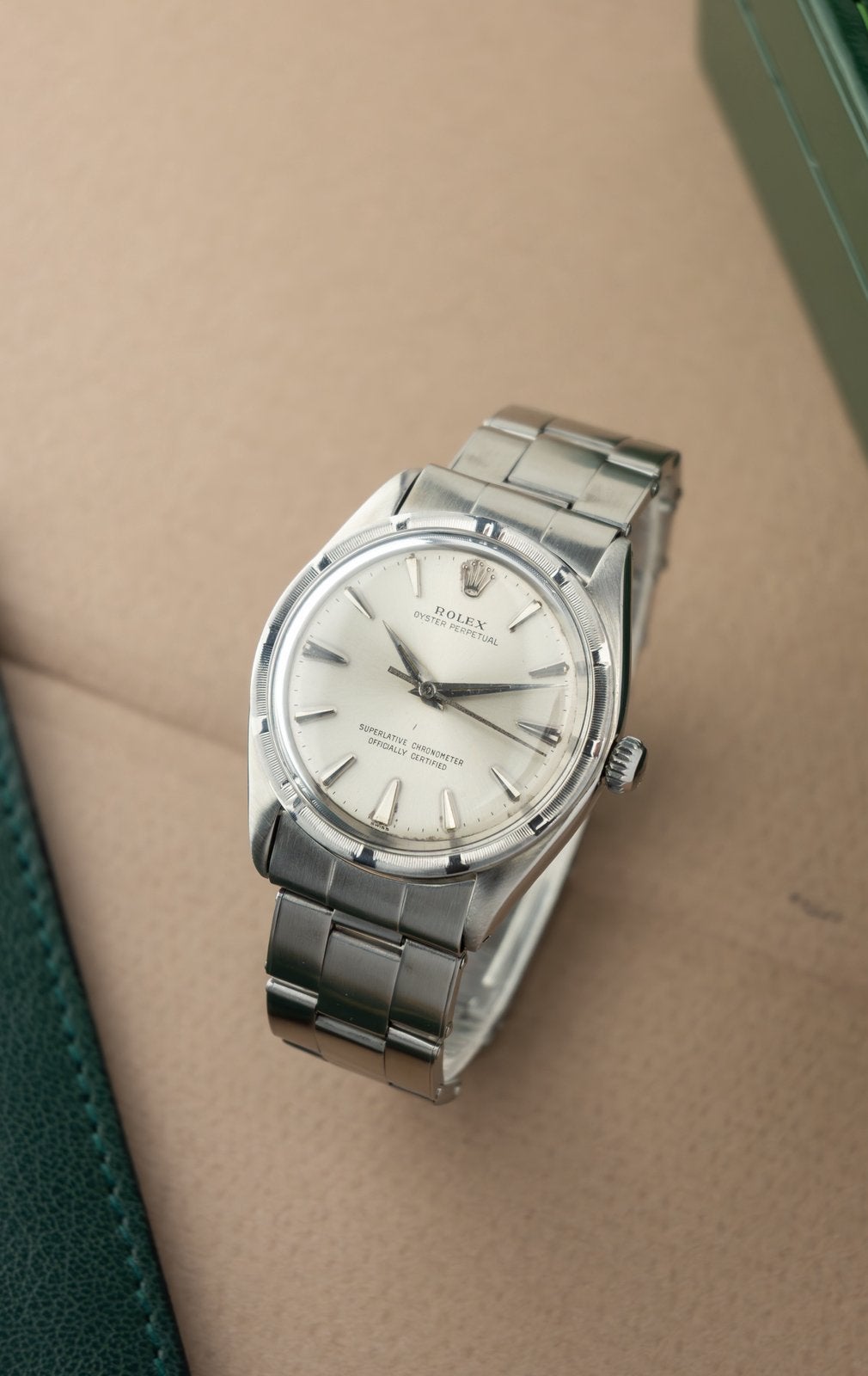 Rolex Oyster Perpetual 34 | Thunderbird, Ophalen, Zo goed als nieuw, Staal, Rolex