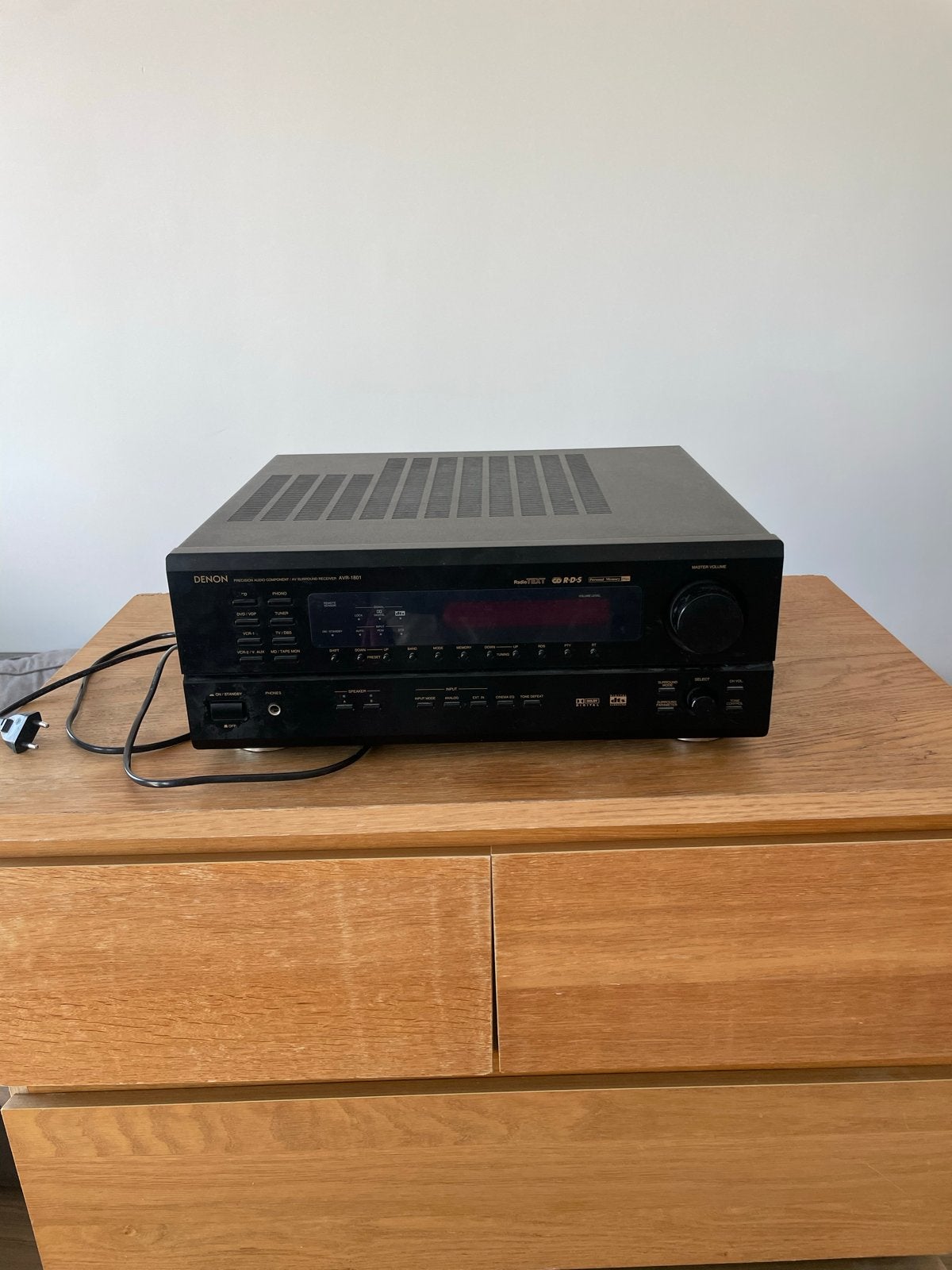 Denon AVR-1801 receiver (defect), Denon, Ophalen of Verzenden, 60 tot 120 watt, Niet werkend