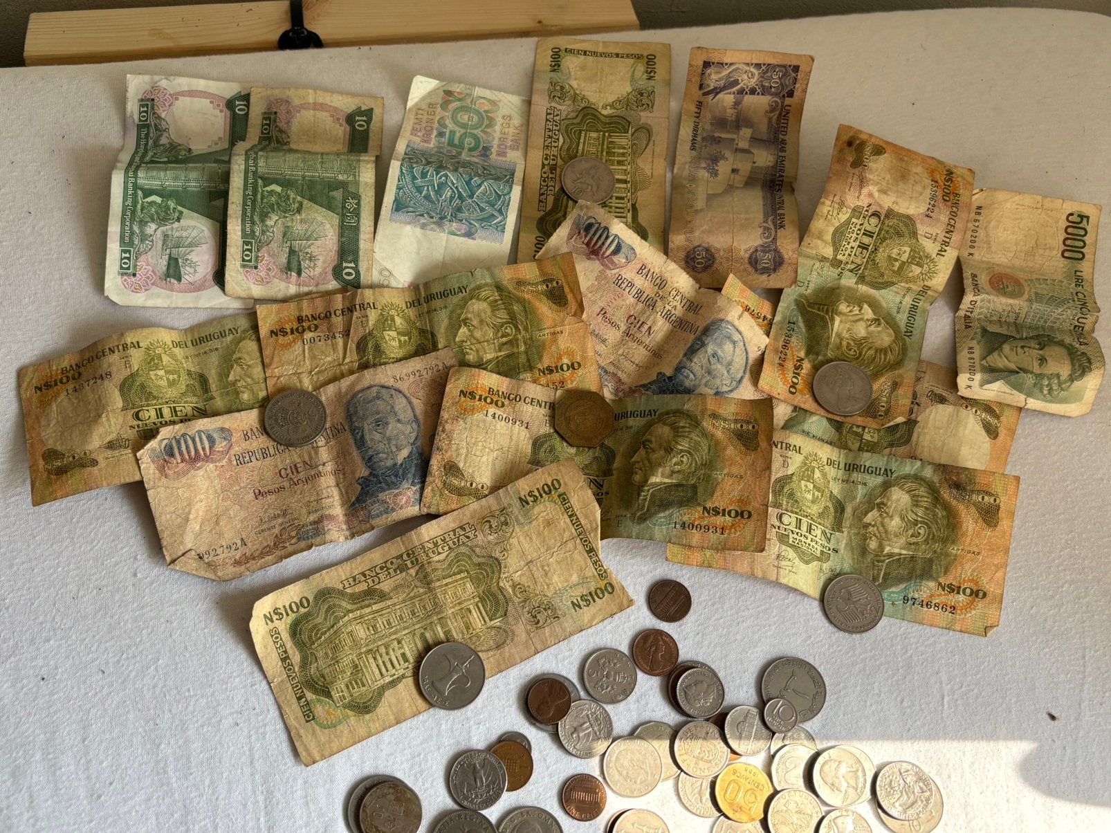 Oud geld, Postzegels en Munten, Munten en Bankbiljetten | Verzamelingen, Ophalen of Verzenden, Buitenland, Bankbiljetten