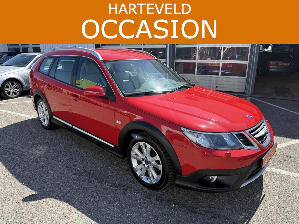 Saab 9-3x 2.0 T AERO Exklusiv XWD Automaat (bj 2011), Auto's, 12 maanden, 0 cilinders, Leder, 240 pk