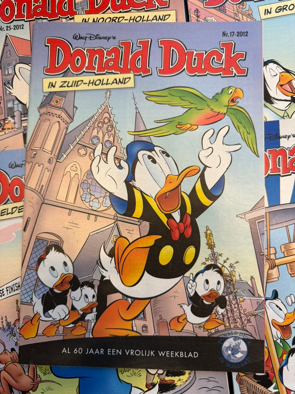 Donald Duck Weekblad 2012 17 21 25. 29 39 43 Provincies, Boeken, Meerdere stripboeken, Ophalen of Verzenden, Zo goed als nieuw