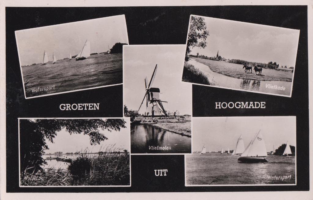 hoogmade, Verzamelen, Ansichtkaarten | Nederland, Ophalen of Verzenden, Voor 1920, Noord-Brabant