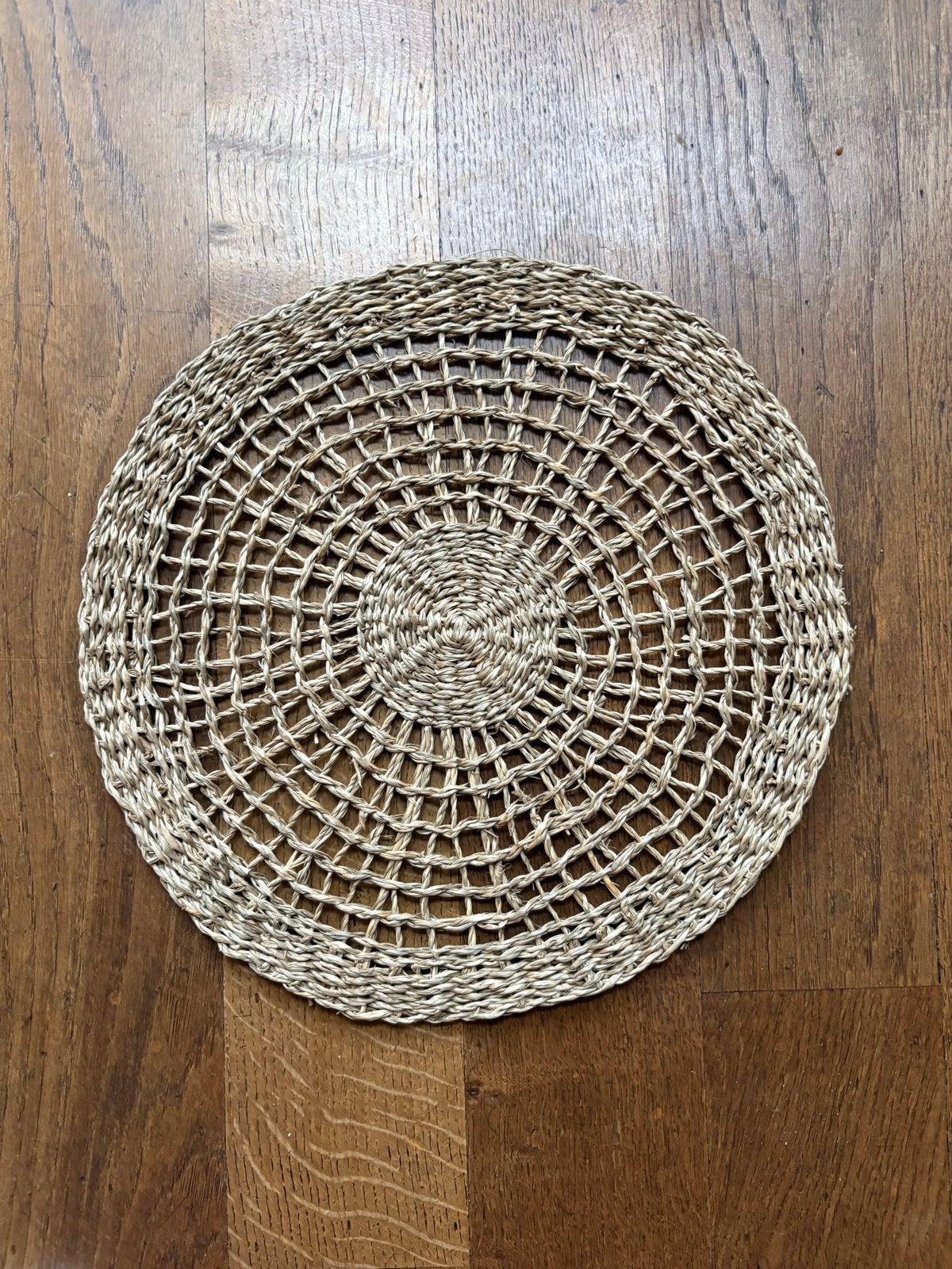 Zeegras placemats Xenos (feest, bruiloft, decoratie), Ophalen, Beige, Boho, Zo goed als nieuw