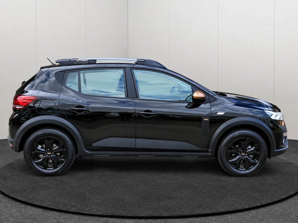 Dacia Sandero Stepway 1.0 TCe 90 Extreme Automaat 1e eigenaa, Euro 6, Leder en Stof, Zwart, Origineel Nederlands