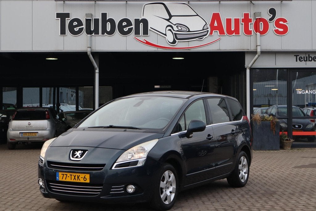 Peugeot 5008 1.6 VTi Blue Lease 5p. Panoramadak, Cruise cont, Auto's, Peugeot, Voorwielaandrijving, Euro 5, Gebruikt, 4 cilinders