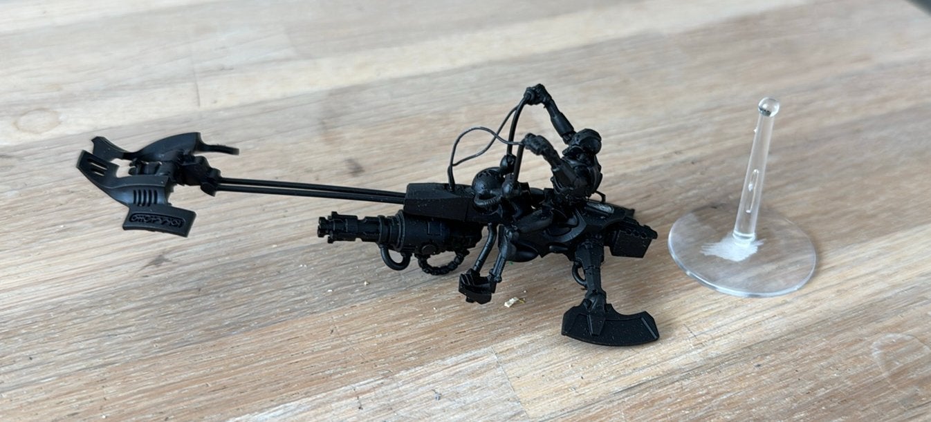 Warhammer 40k Necron biker (kitbash?), Hobby en Vrije tijd, Wargaming, Ophalen of Verzenden, Warhammer