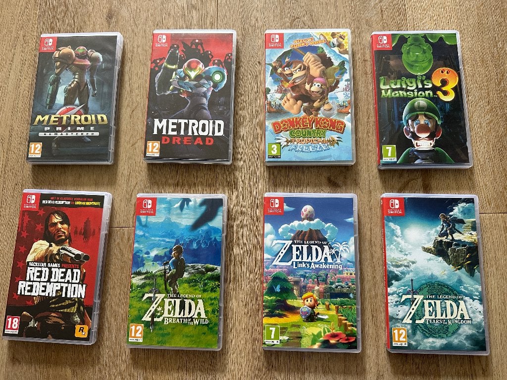 Diverse Nintendo Switch spellen, Spelcomputers en Games, Overige genres, Ophalen of Verzenden, Zo goed als nieuw, 3 spelers of meer