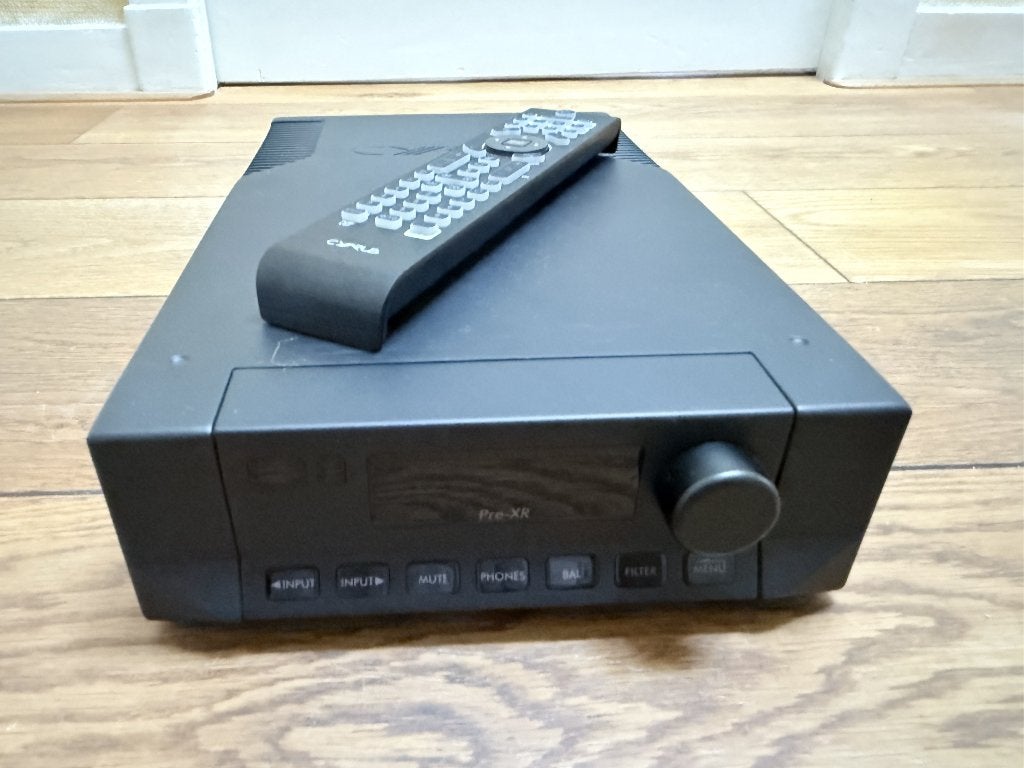 Cyrus set: Pre-XR + 2x Mono X 300 Signature + Stream X2, Gebruikt, 120 watt of meer, Stereo, Ophalen