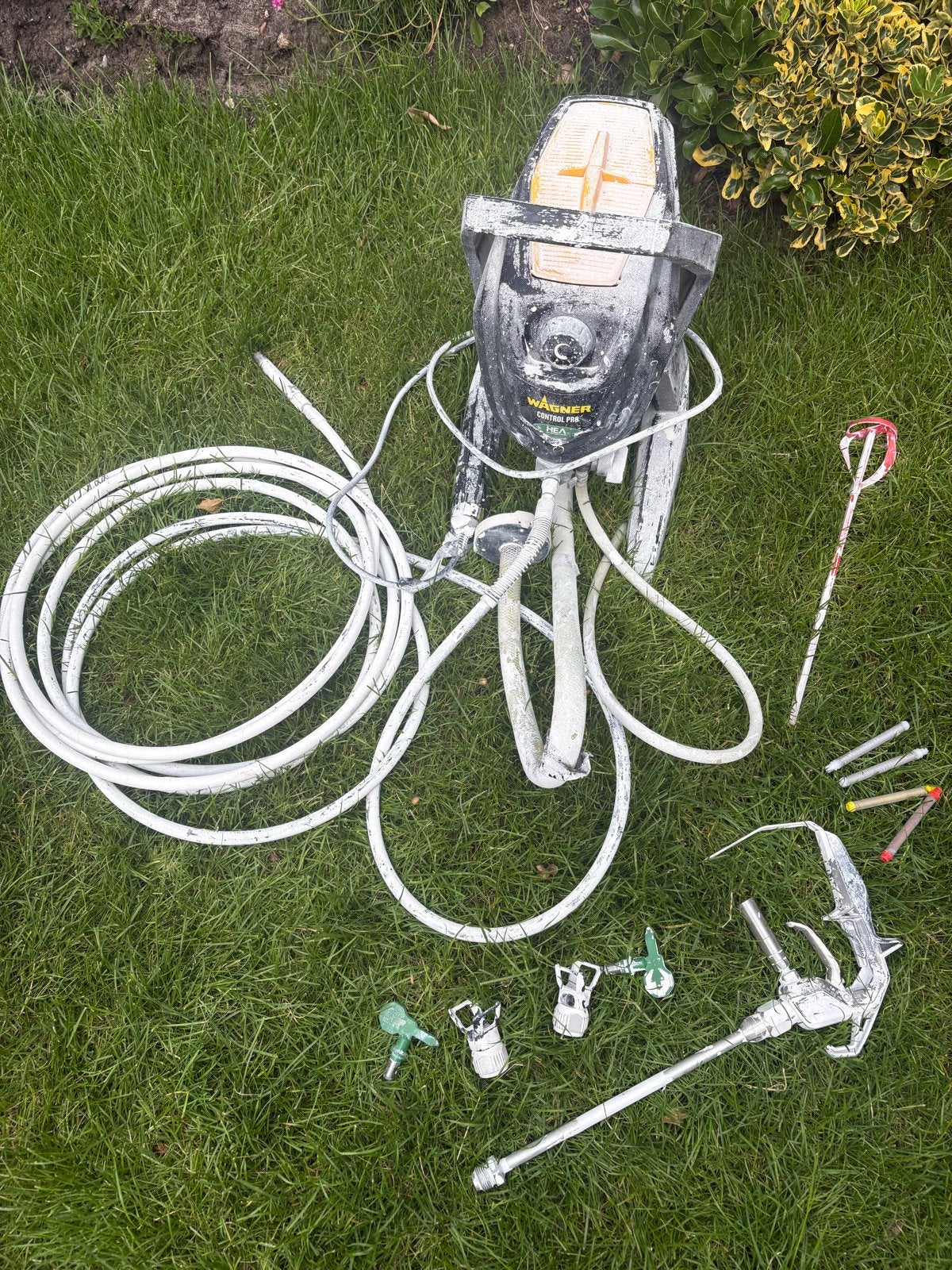 Wagner Control Pro 250M Verfspuit, Doe-het-zelf en Verbouw, Schildersmaterialen, Gebruikt, Verfspuit of Verfpomp, Ophalen of Verzenden