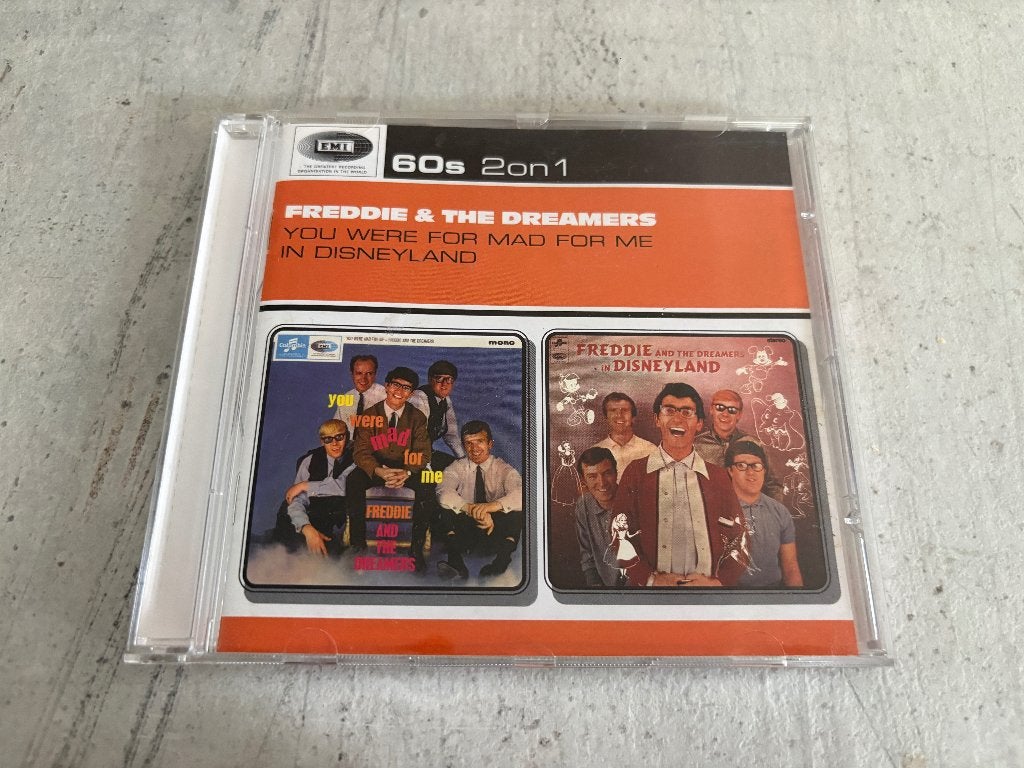Freddie The Dreamers - You Were Mad For Me, In Disneyland CD, Ophalen of Verzenden, Zo goed als nieuw, Album