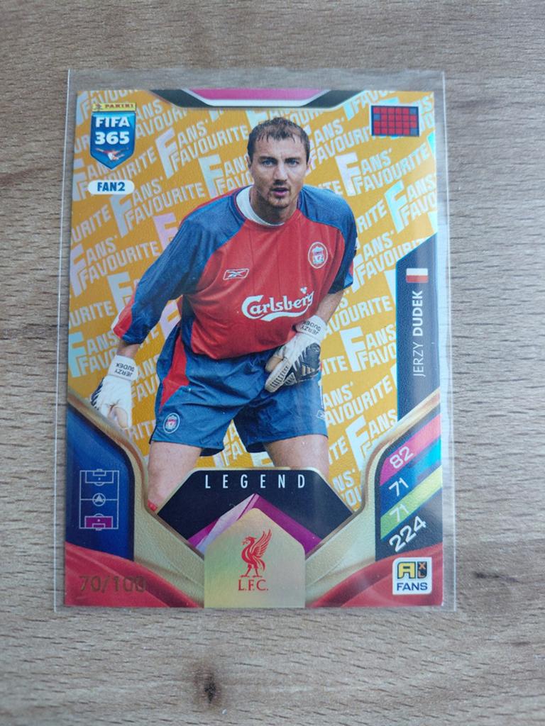 FAN2 - Jerzy Dudek - Gold/Orange Fan kaart fifa365 2026, Ophalen of Verzenden, Buitenlandse clubs, Spelerskaart
