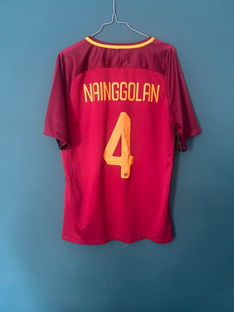 AS Roma Home shirt 17/18 | Nainggolan #4 ( Original ), Maat L, Ophalen of Verzenden, Zo goed als nieuw, Shirt