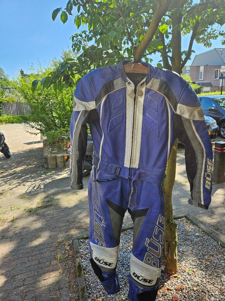 Motorpak leer BUSE, Motoren, Kleding | Motorkleding, Ophalen of Verzenden, Tweedehands, Combipak