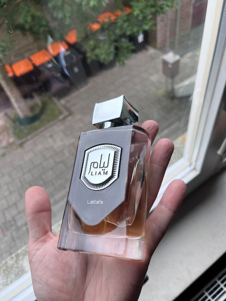 Lattafa Liam Grey eau de parfum – 70% - lekkere herengeur, Ophalen of Verzenden, Zo goed als nieuw