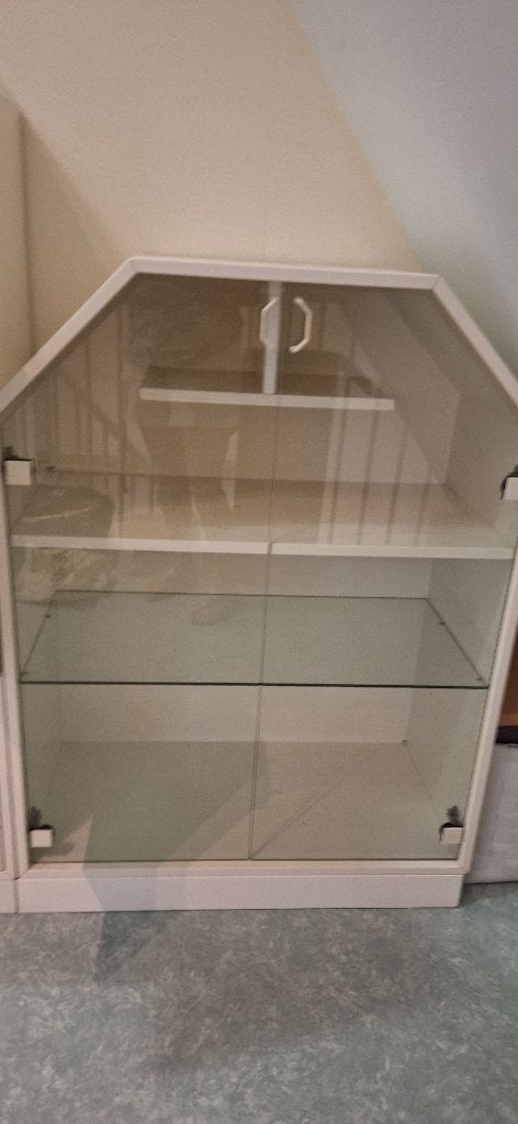 Kasten, Ophalen, Gebruikt, Glas, 100 tot 150 cm