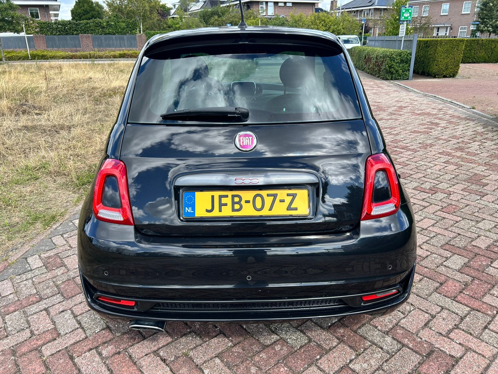 Foto 5 van Fiat 500 1.2 2017 Zwart