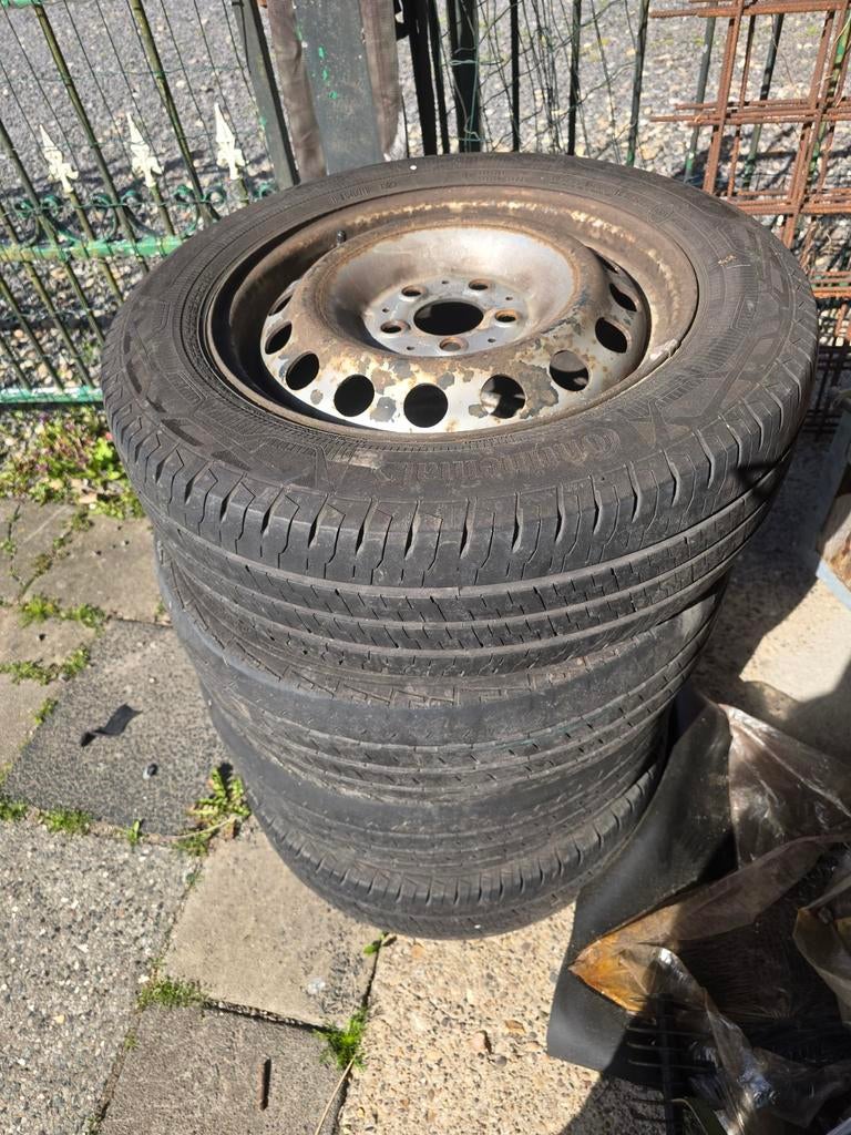 Mercedes vito banden+ velg 195/65 R16 c, Ophalen, Gebruikt
