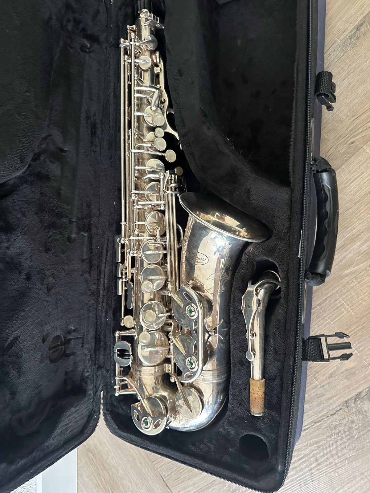 RS Berkeley Virtuoso Alt- en Tenorsaxofoon met koffer, Ophalen, Gebruikt, Tenor, Met koffer