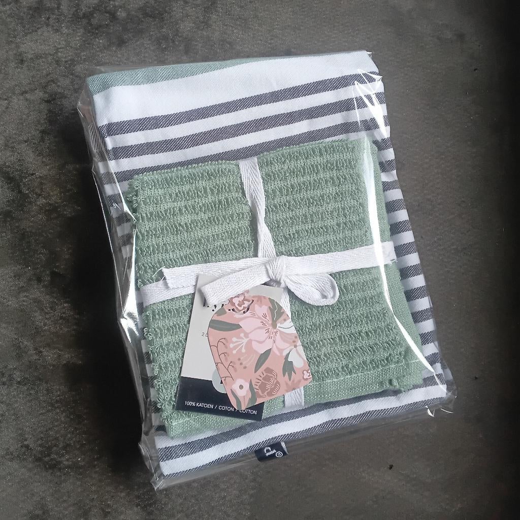 Cadeautje nieuwe keukendoeken, Hobby en Vrije tijd, Verzenden, Nieuw, Overige typen, Verjaardag