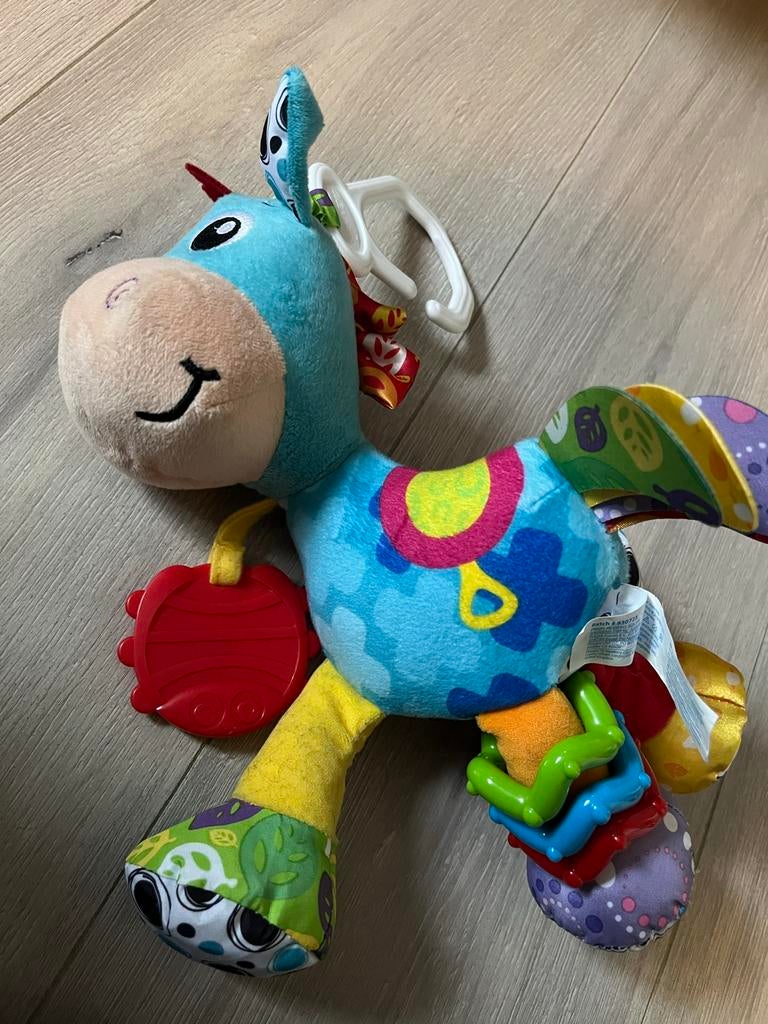 Playgro babyspeelgoed paard - kleurrijk en interactief, Ophalen of Verzenden, Zo goed als nieuw, Overige typen, Met geluid