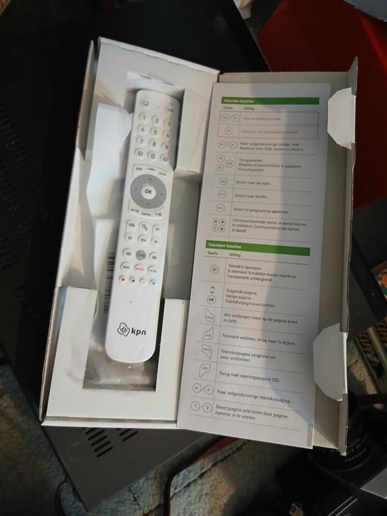 Kpn afstandsbediening in doos, Ophalen of Verzenden, Nieuw