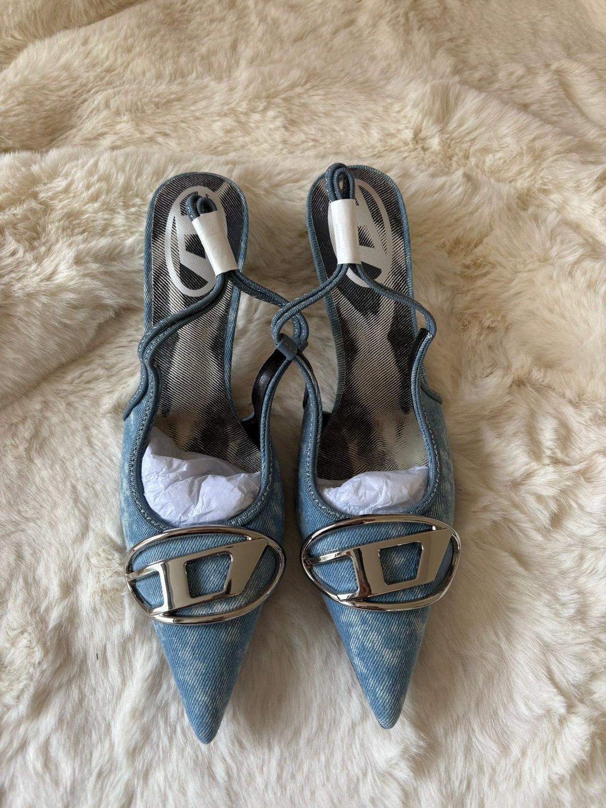Diesel heels, Ophalen of Verzenden, Zo goed als nieuw, Zwart
