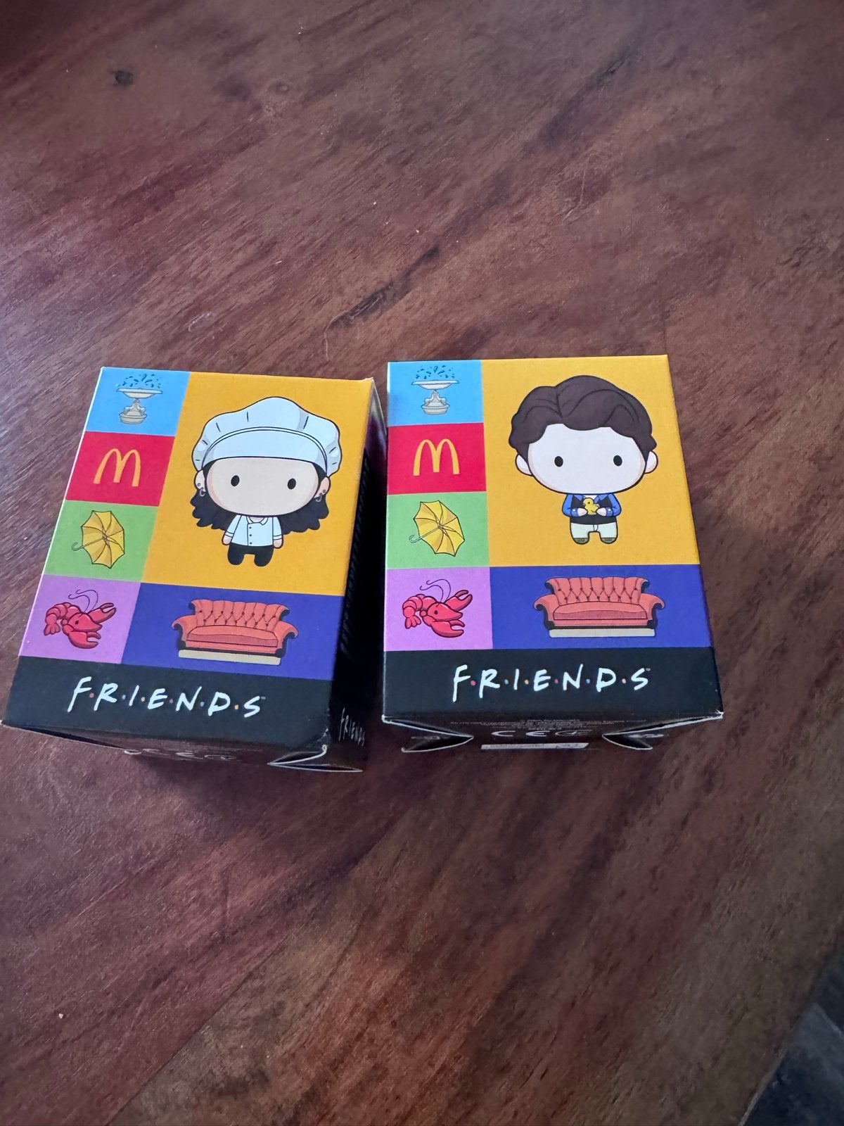 Friends McDonald's Figuurtjes - Monica en Chandler, Ophalen of Verzenden, Nieuw