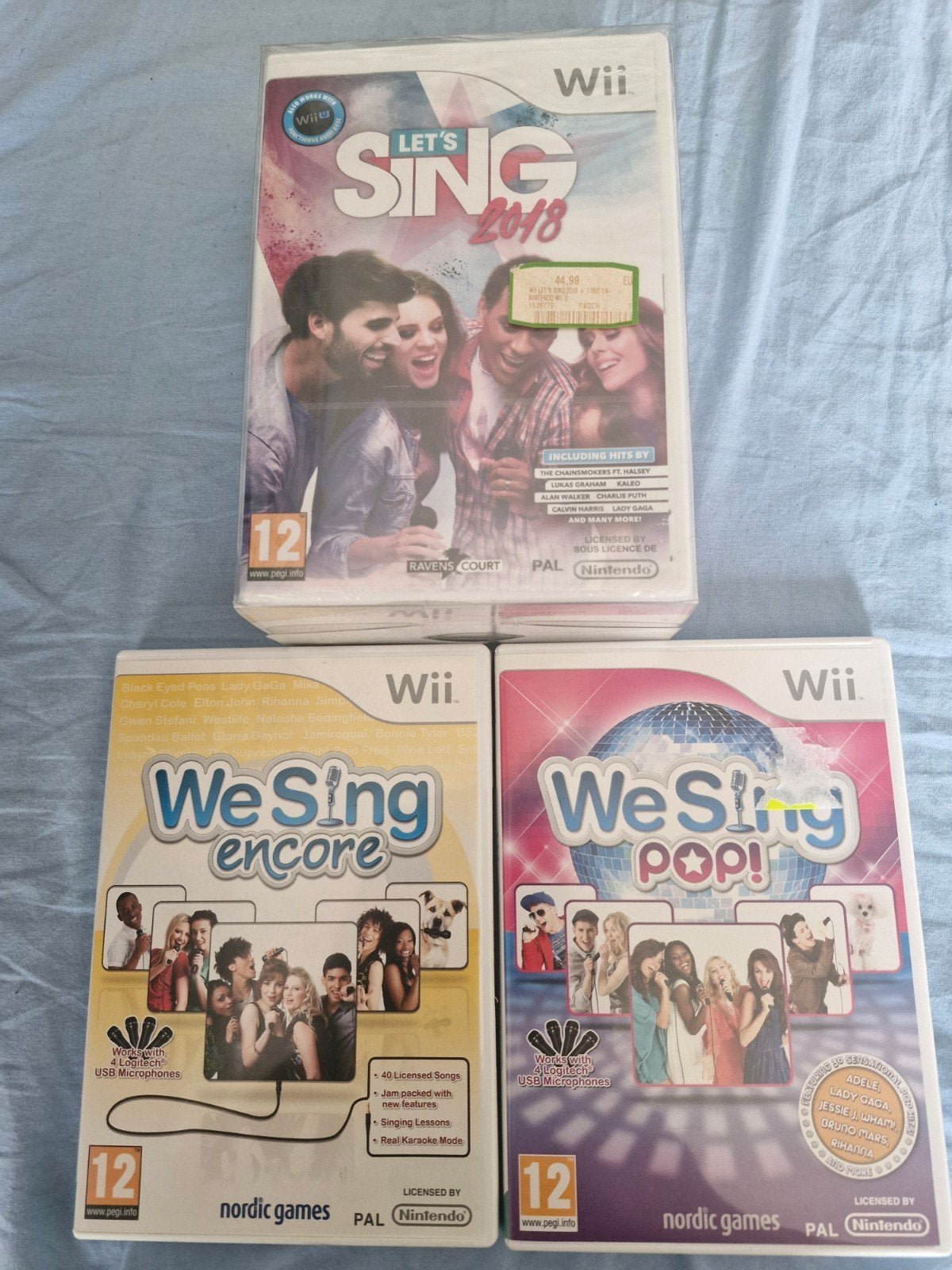 we sing games 1 koop met 1 microfoon, Ophalen, Muziek, Zo goed als nieuw, 3 spelers of meer