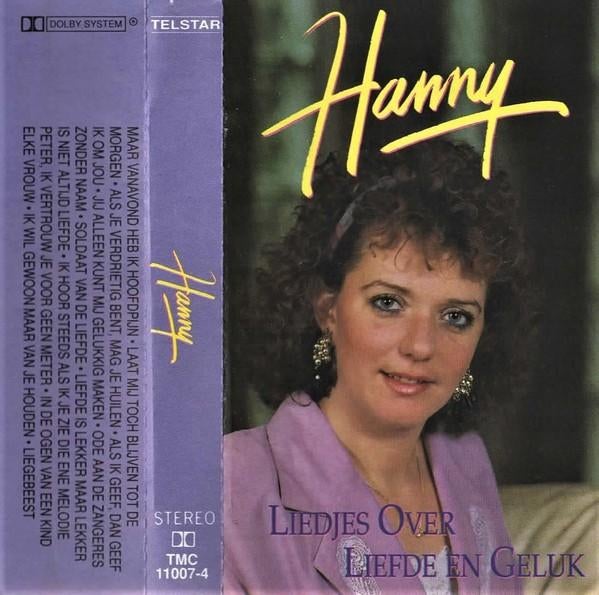 Hanny ‎– Liedjes Over Liefde En Geluk  Originele Cassette, Cd's en Dvd's, Cassettebandjes, Ophalen of Verzenden, Nieuw in verpakking