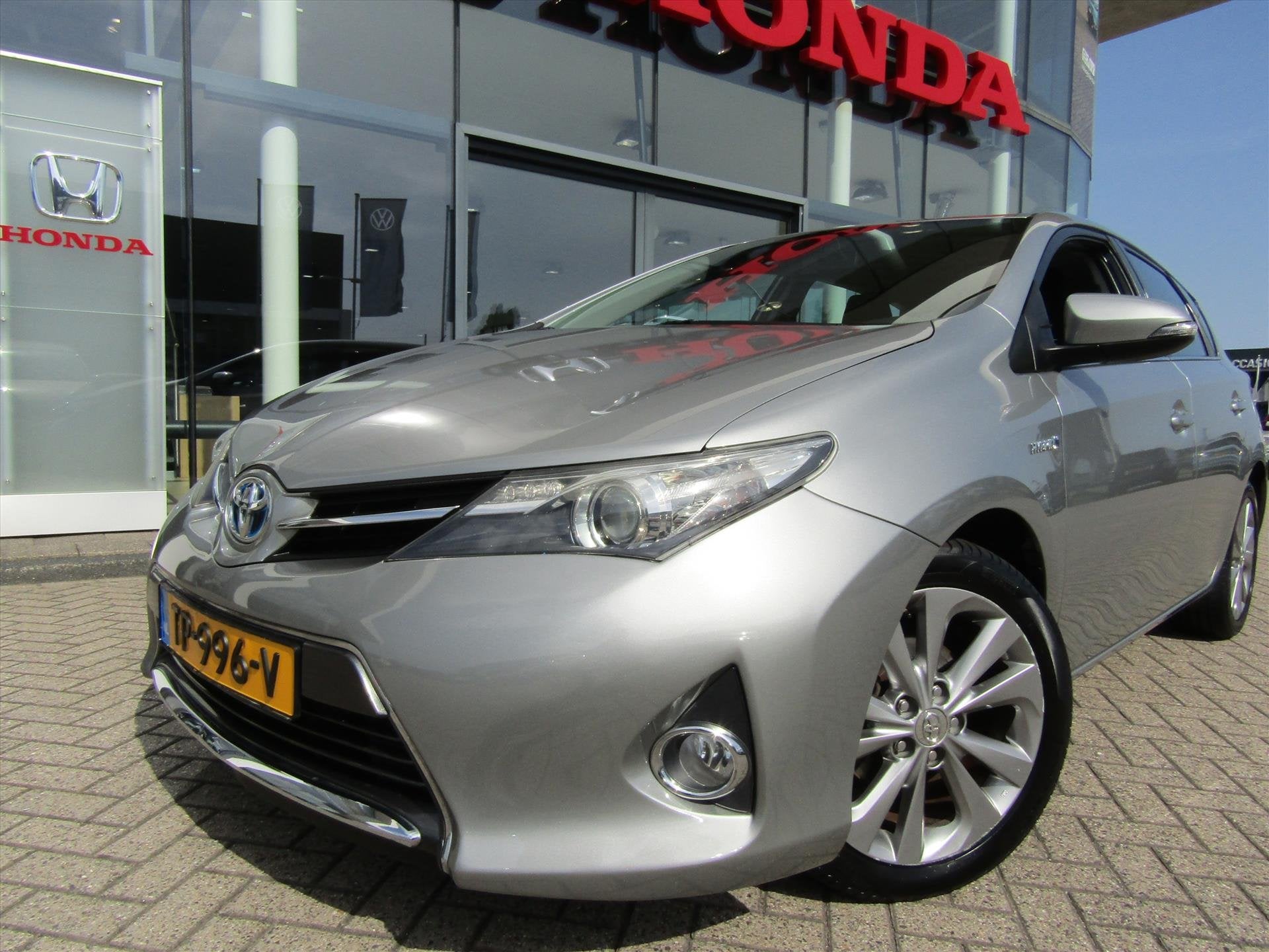 Toyota Auris 1.8 Hybrid 136pk Aut Executive, Auto's, Automaat, Stof, Gebruikt, Zwart