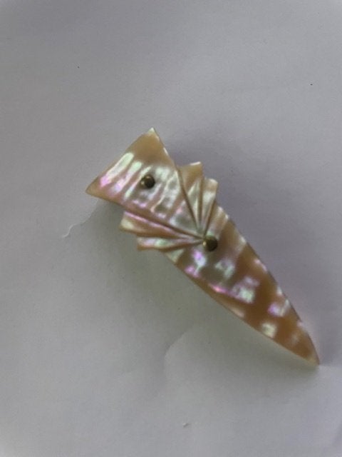 Art Deco Kledingclip, Ophalen of Verzenden, Overige materialen