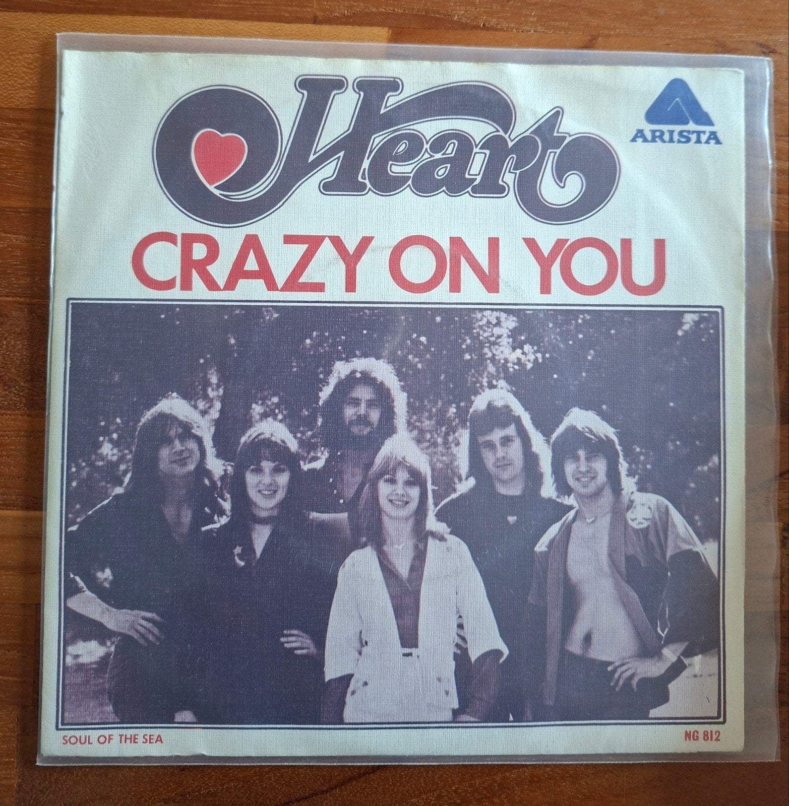 Heart - Crazy on you - Single is TOP, Verzenden, Gebruikt, 7 inch, Pop