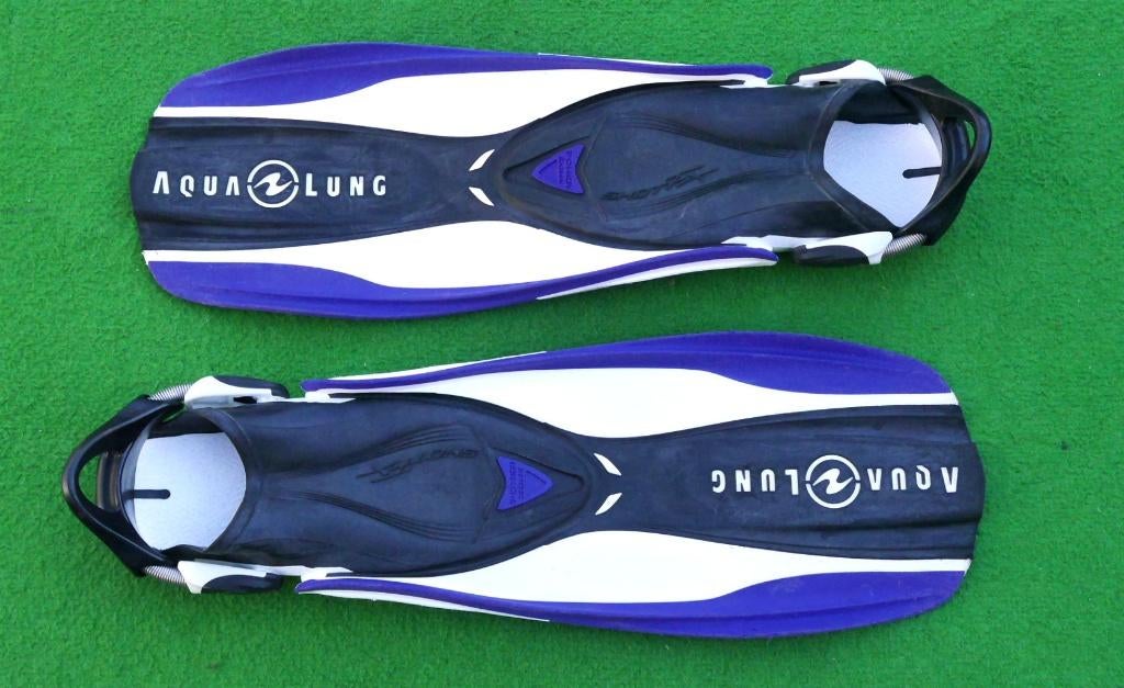 Dames Duikvinnen Aqua Lung Shot FX met veersluiting Mt 33-36, Ophalen of Verzenden, Zo goed als nieuw, Zwem- of Duikvliezen