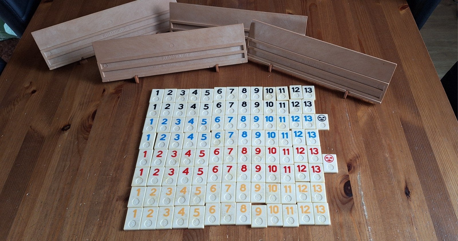 Rummikub The Original Grote Steen Compleet, Ophalen, Gebruikt