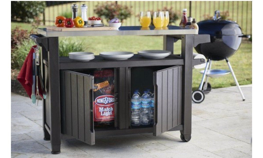 Nieuwe BBQ Tafel / Buitenkeuken met RVS Werkblad, Ophalen of Verzenden