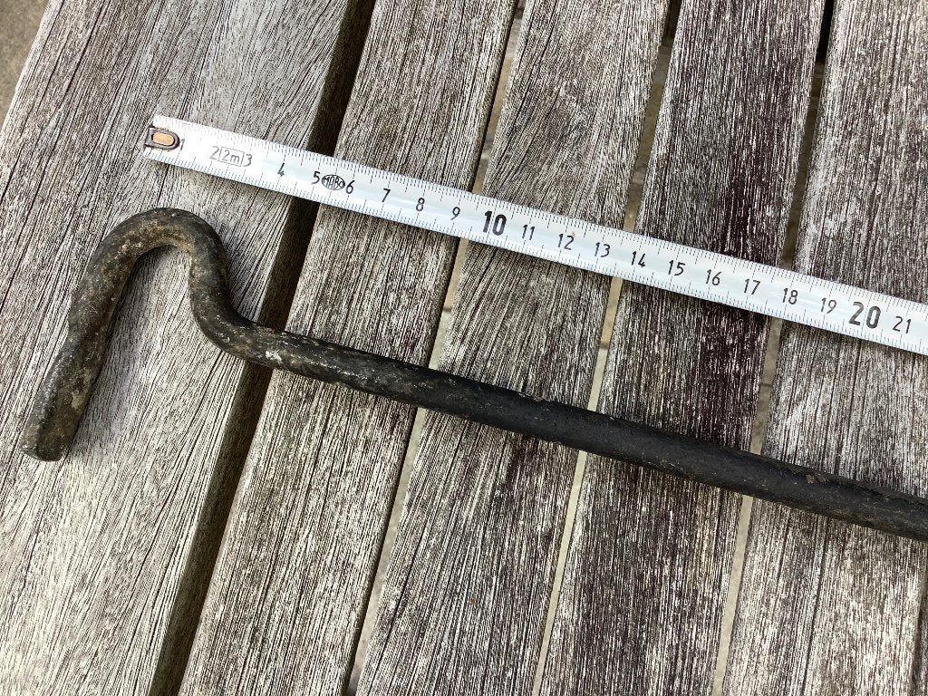 openhaard pook vuurpook kachel pookhak 58cm, Ophalen of Verzenden, Zo goed als nieuw, Vrijstaande haard, Houthaard