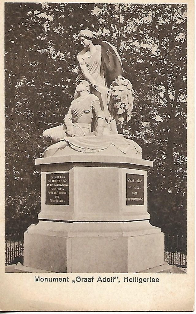 Heiligerlee- -Monument., Verzenden, 1940 tot 1960, Ongelopen, Groningen